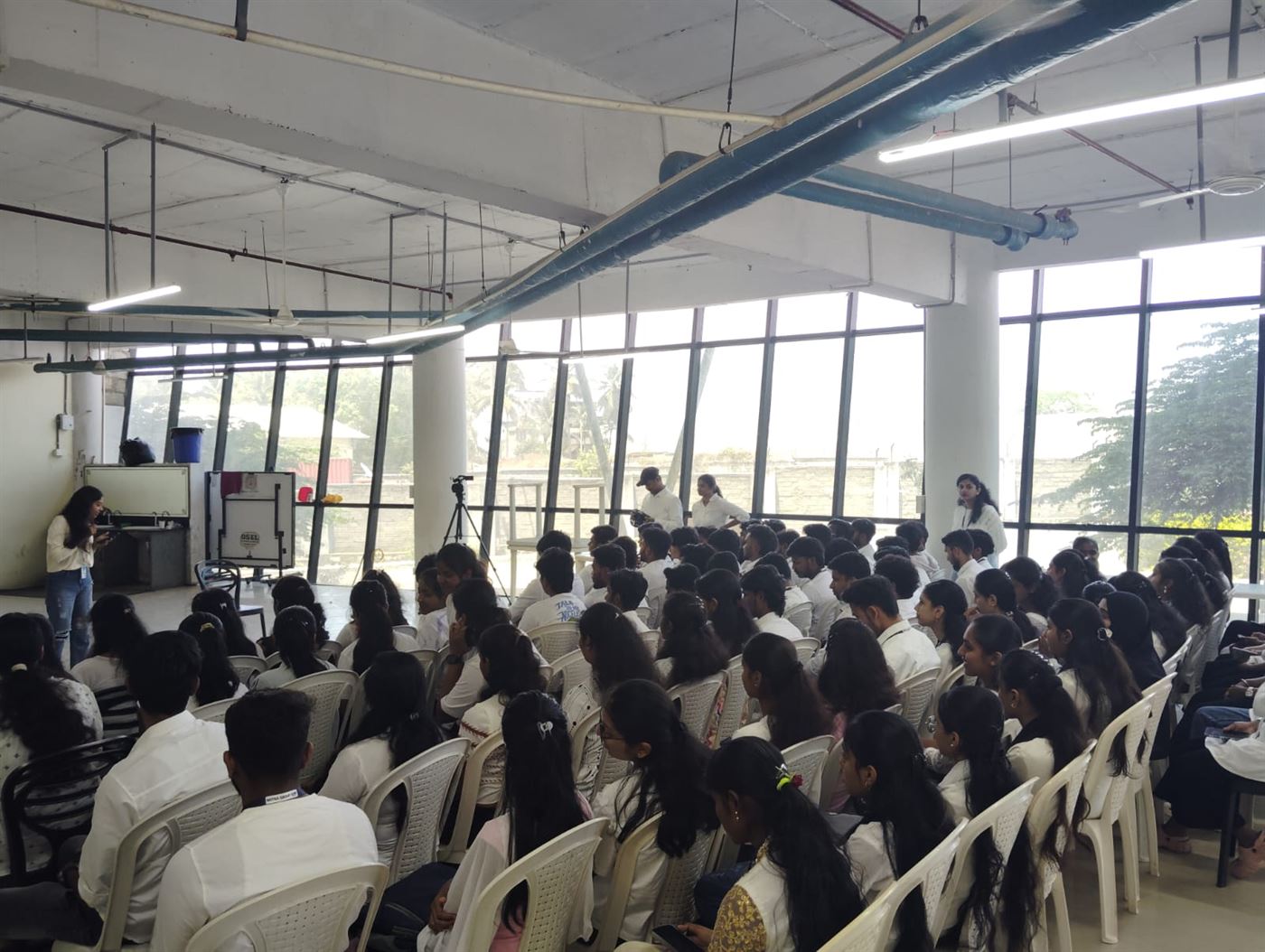 Students at a Mitra Softwares seminar
